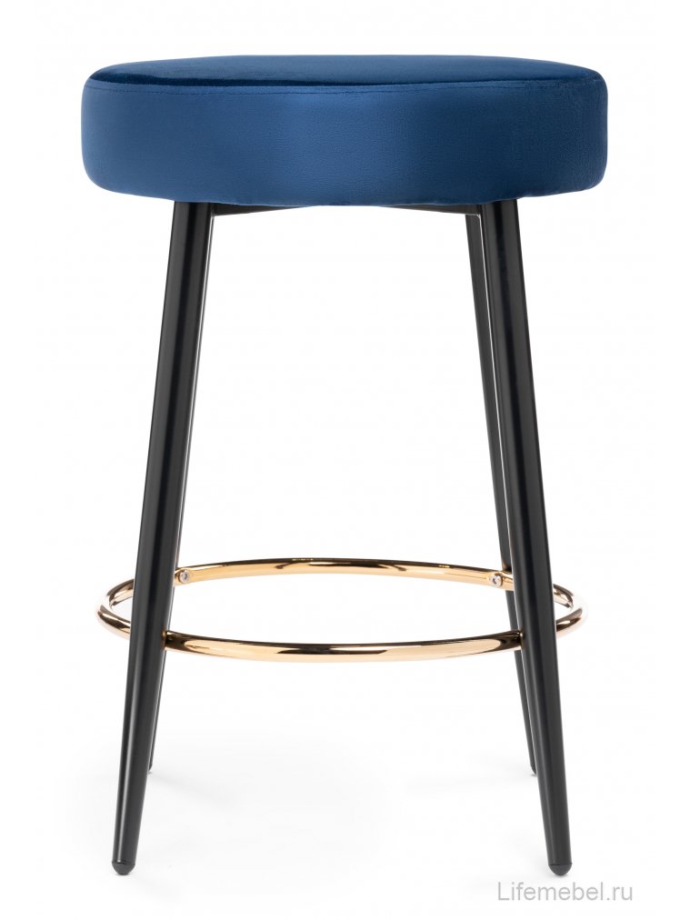 Барный стул Plato dark blue