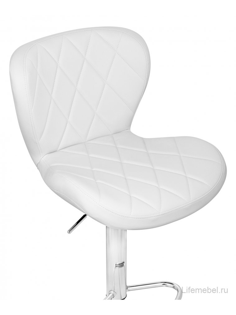Барный стул Porch white / chrome