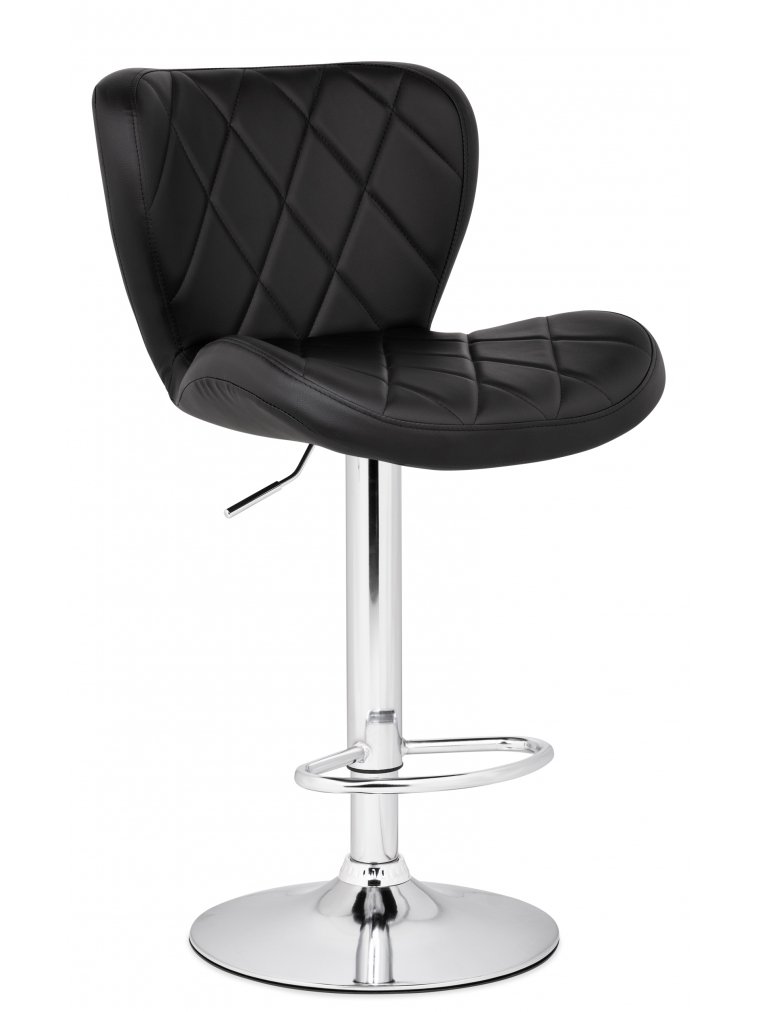 Барный стул Porch black / chrome