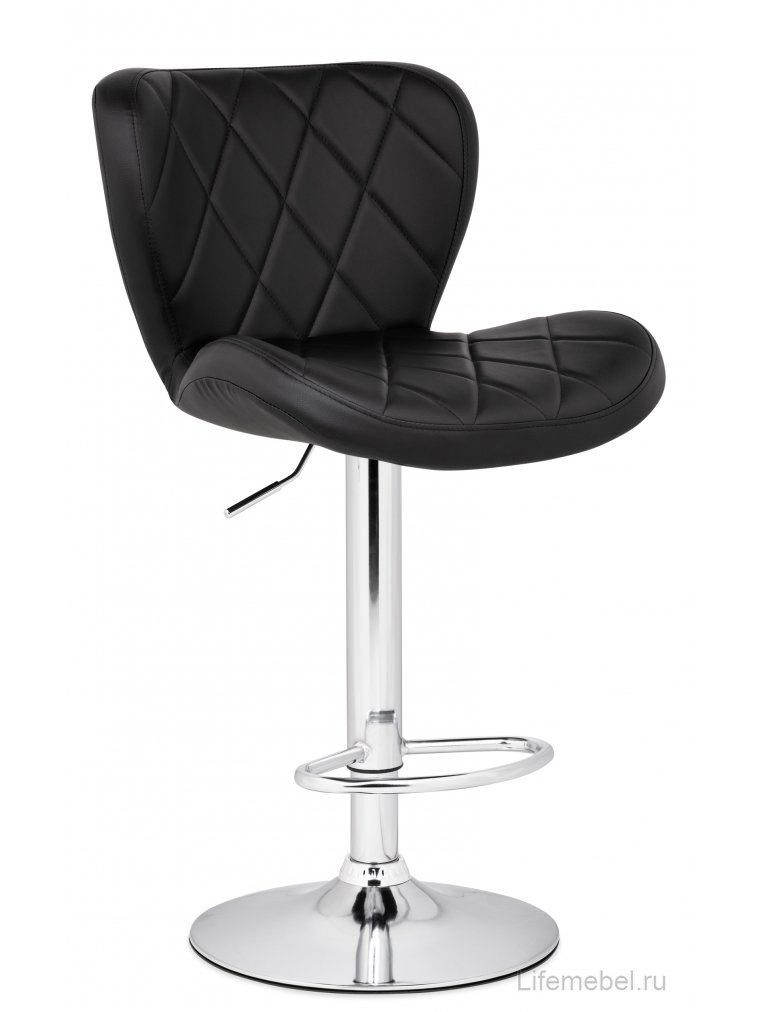 Барный стул Porch black / chrome