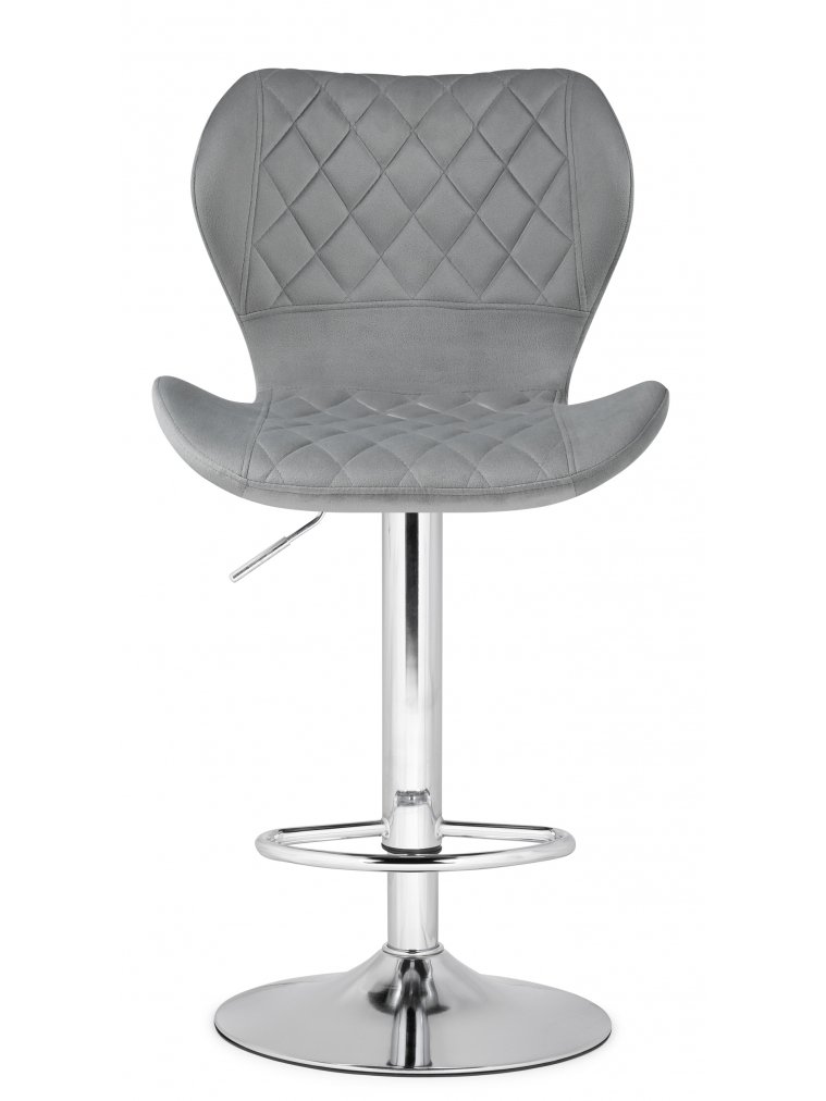 Барный стул Porch chrome / gray