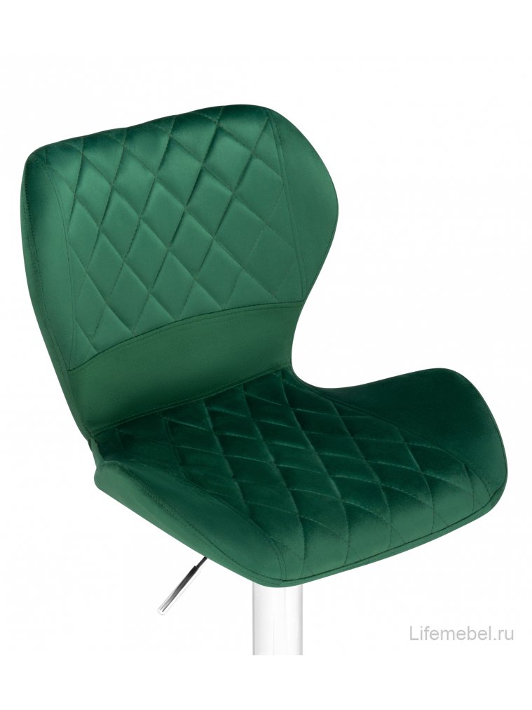 Барный стул Porch green / chrome