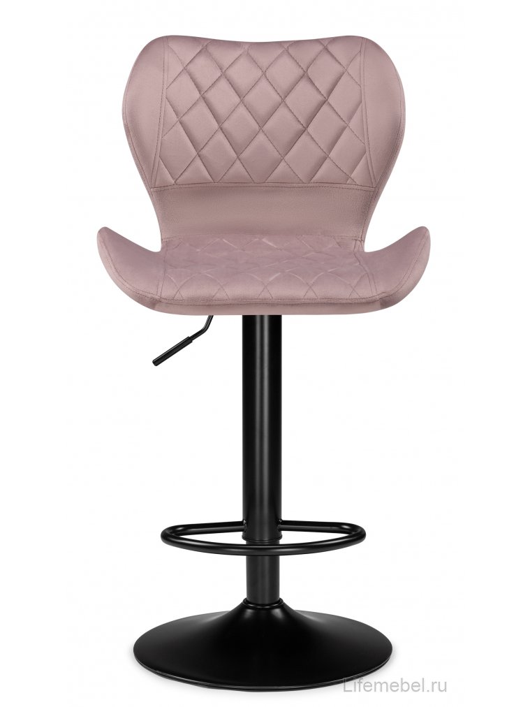 Барный стул Porch pink / black