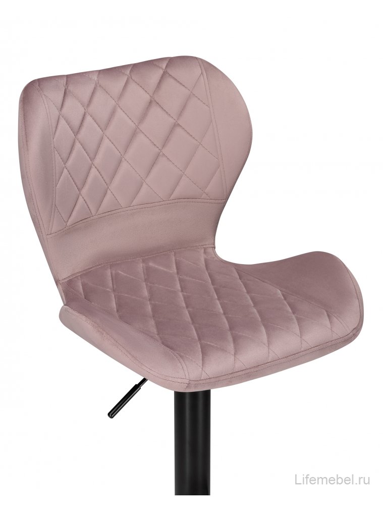 Барный стул Porch pink / black