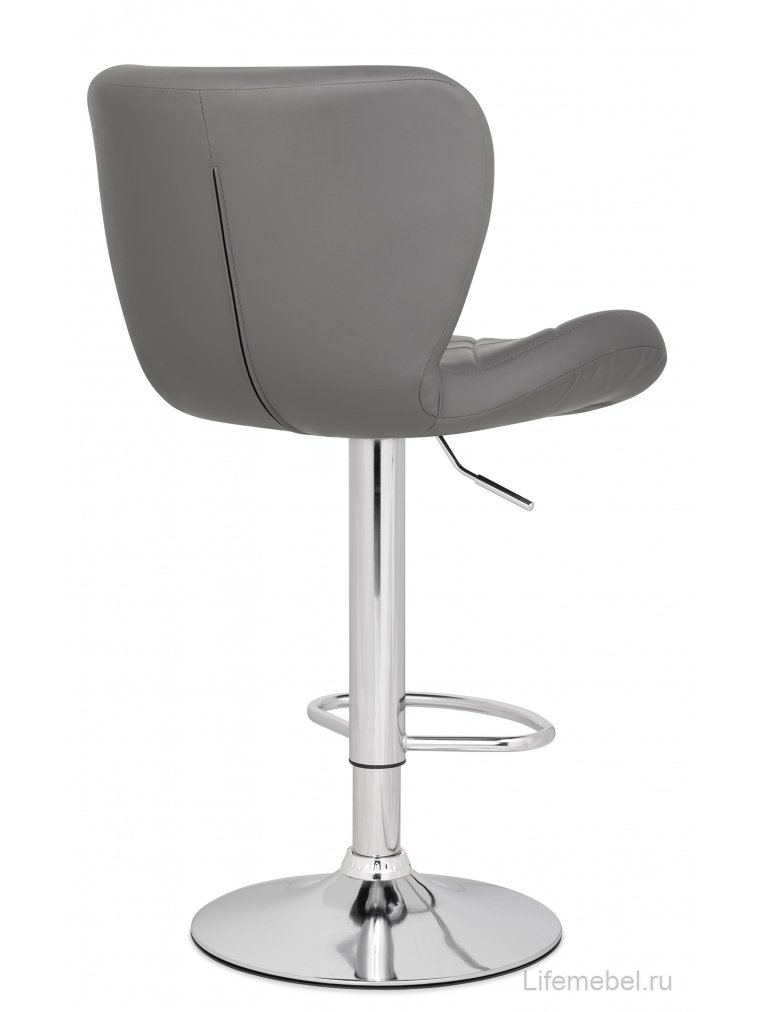 Барный стул Porch gray / chrome