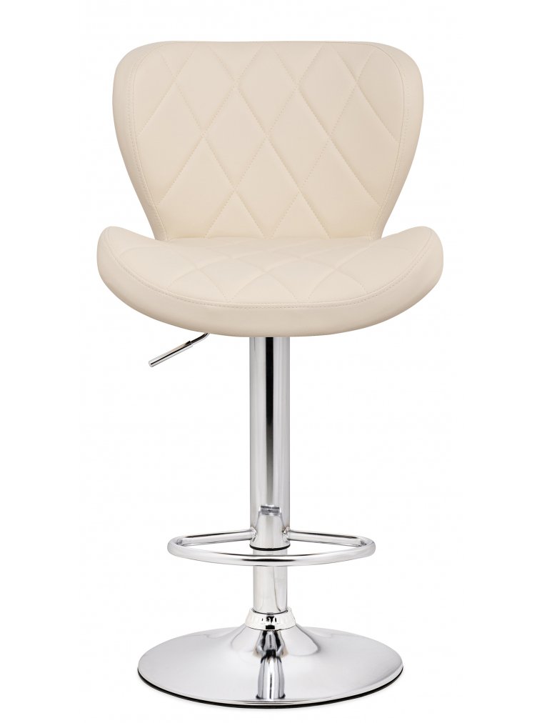 Барный стул Porch beige / chrome