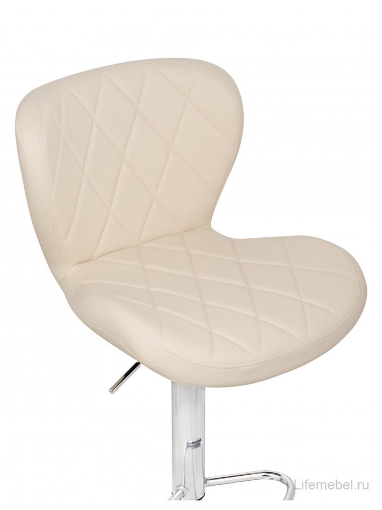 Барный стул Porch beige / chrome