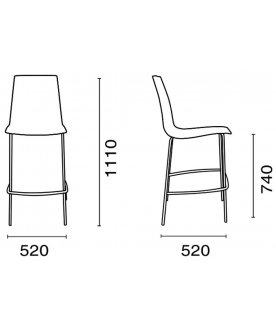 Барный стул PP/xtremebslpro/69-102