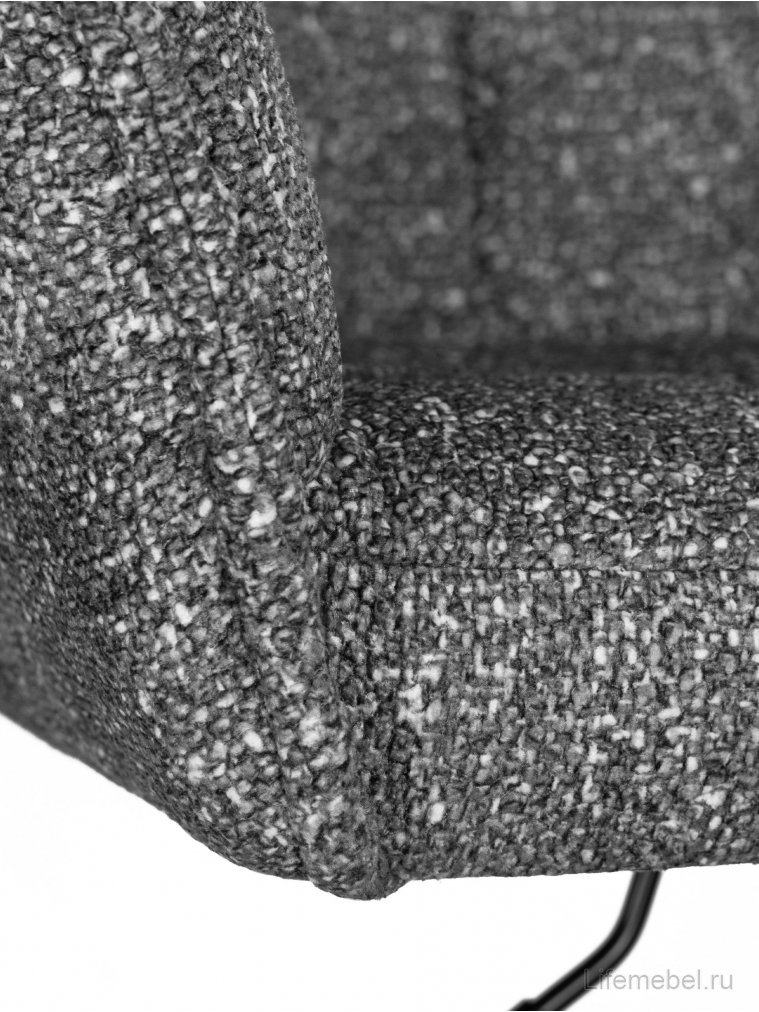 Барный стул Ralf серый / черный