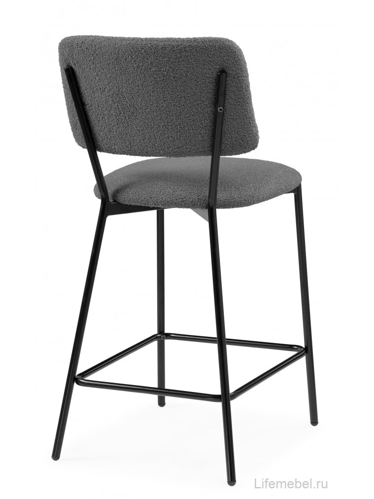 Полубарный стул Reparo bar dark gray / black