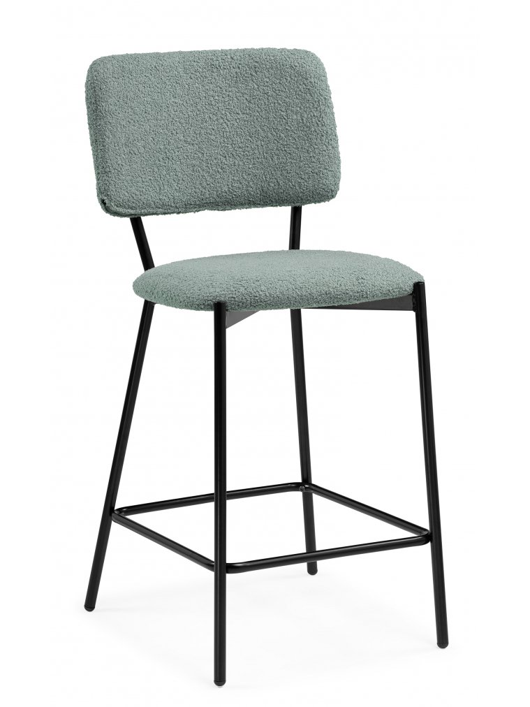 Полубарный стул Reparo bar olive / black