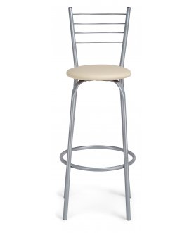 Барный стул Sadov ваниль в крапинку / светлый мусс