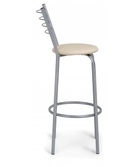 Стул барный Sadov ваниль в крапинку / светлый мусс