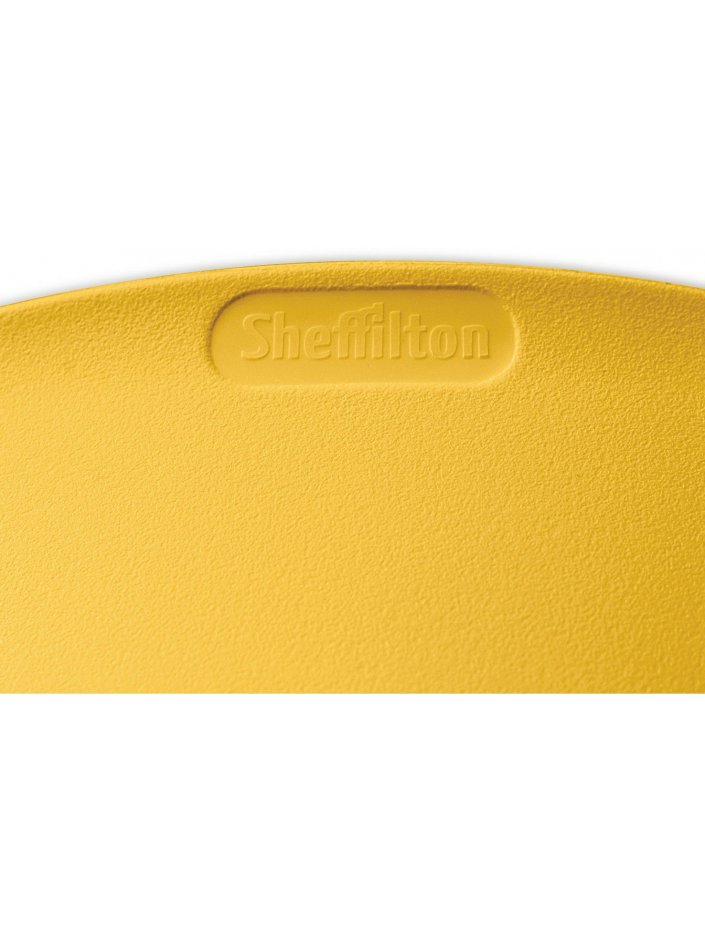 Барный стул SHT-ST19/S29 желтый / черный муар