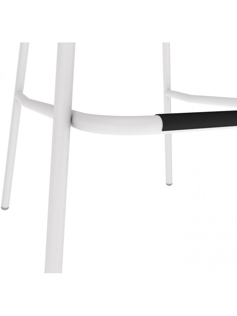 Барный стул SHT-ST29/S29 черный / белый муар