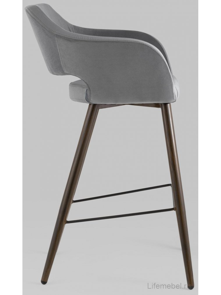 Барный стул Симона темно-серый