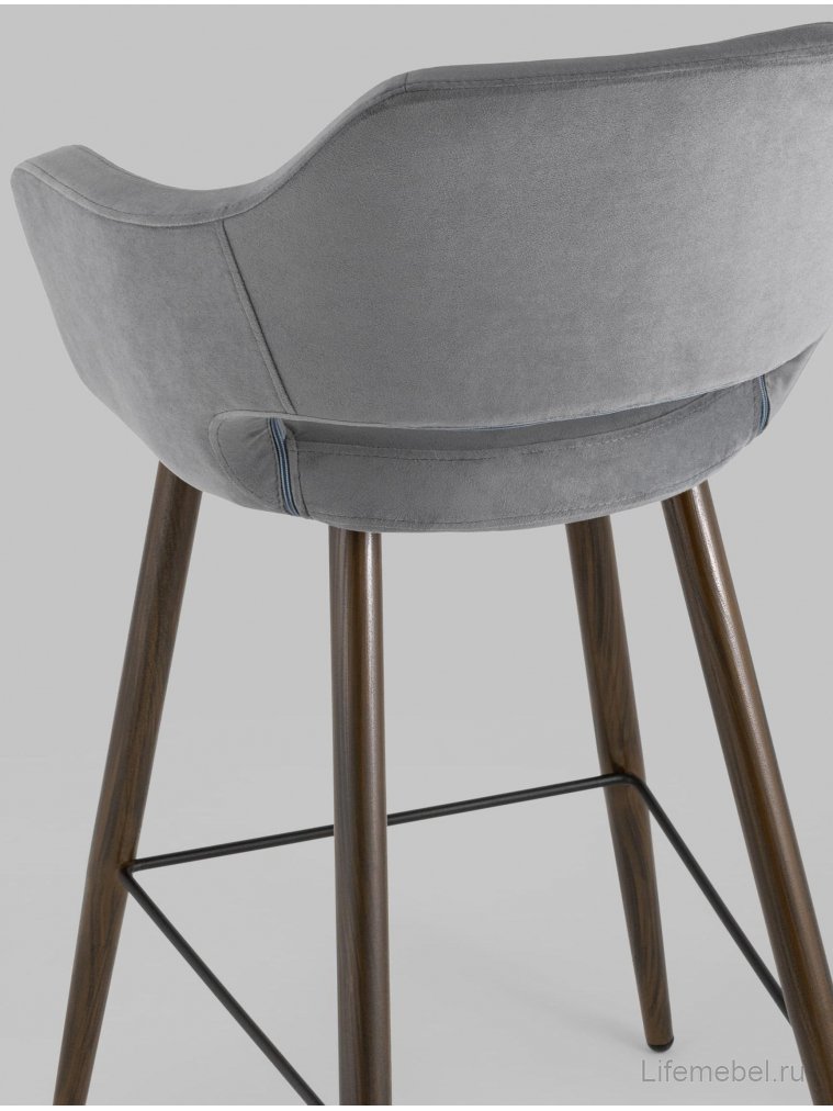Барный стул Симона темно-серый