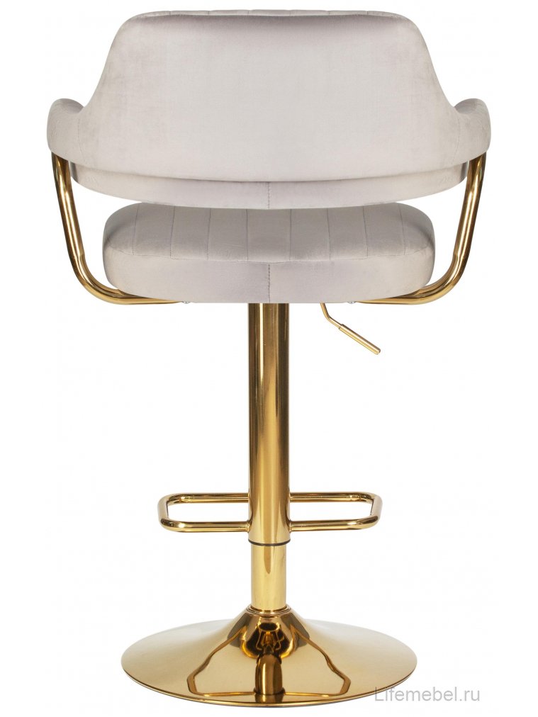 Барный стул Charly Gold серый
