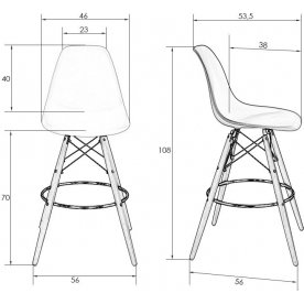 Барный стул Dsw Bar