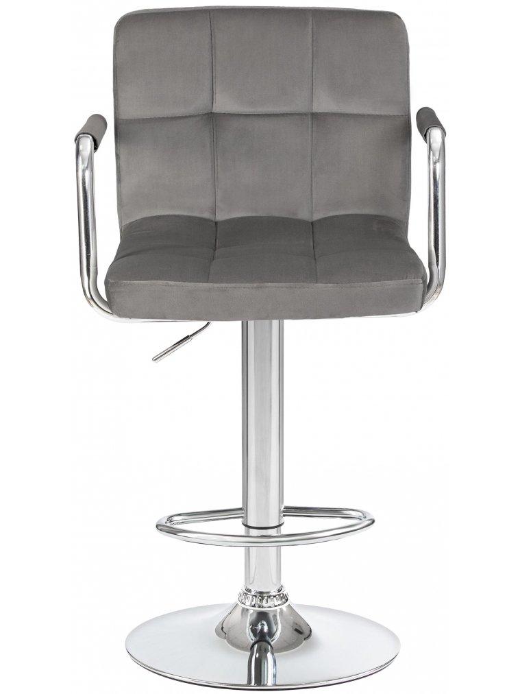 Барный стул Kruger Arm серый