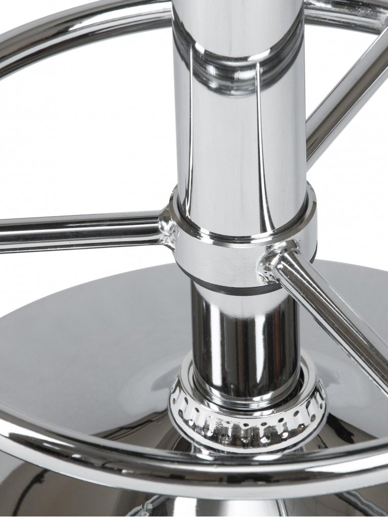 Барный стул 5008-LM Bruno зеленый / хром