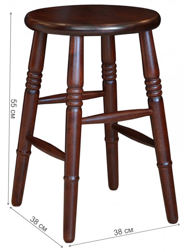 Табурет Классика махагон