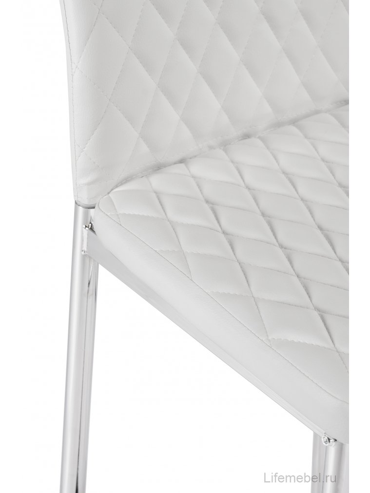 Барный стул Teon white / chrome