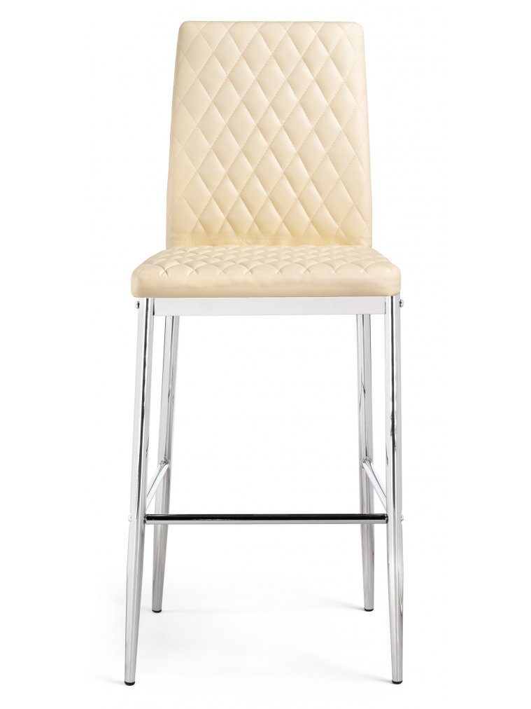 Барный стул Teon beige / chrome