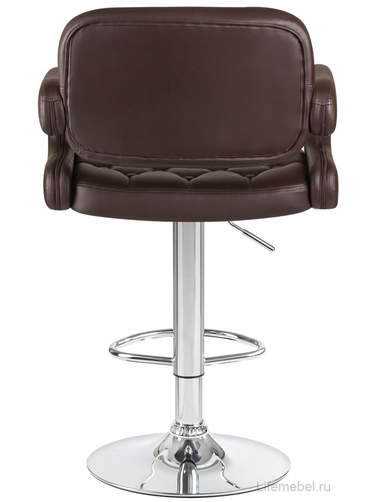 Барный стул 3460-LM Tiesto коричневый / хром