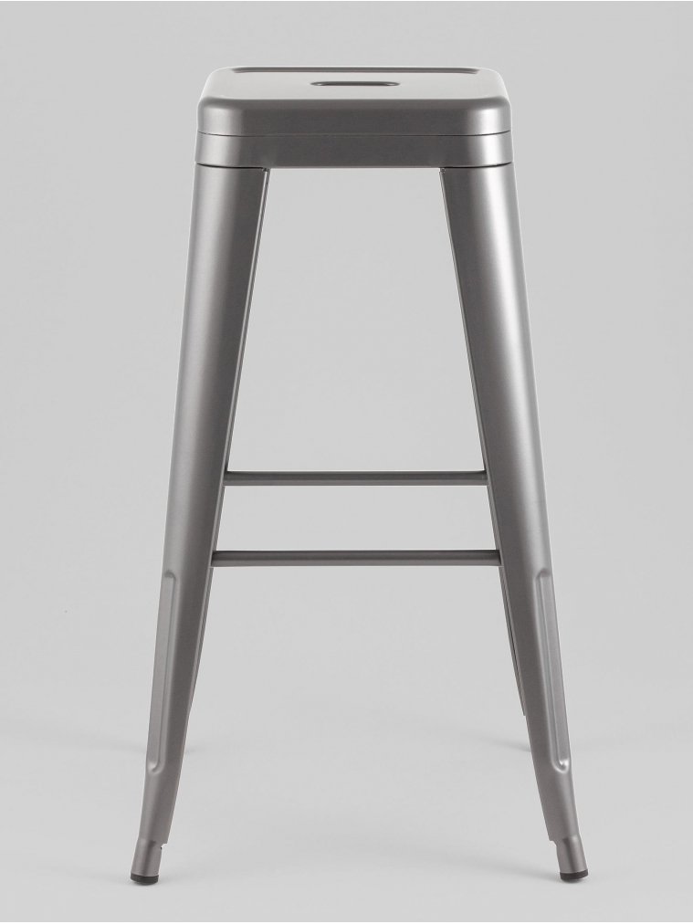 Барный стул Tolix серебристый