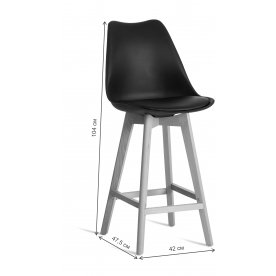 Барный стул Tulip Bar (mod. C1014H-1)