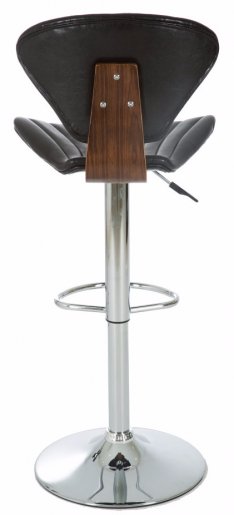 Барный стул JY-1966 walnut / shiny brown