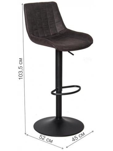 Барный стул WY-24 cowboy 104 / black