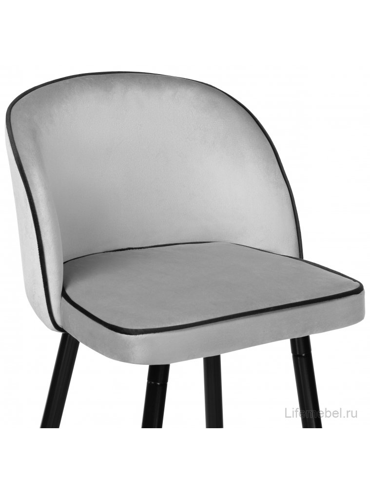 Барный стул Zefir light gray