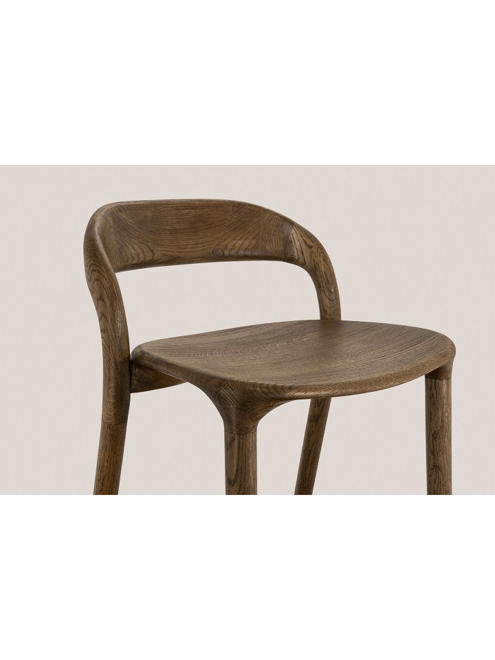 Деревянный стул Neva темный дуб