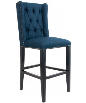 Дизайнерский барный стул Skipton Blue