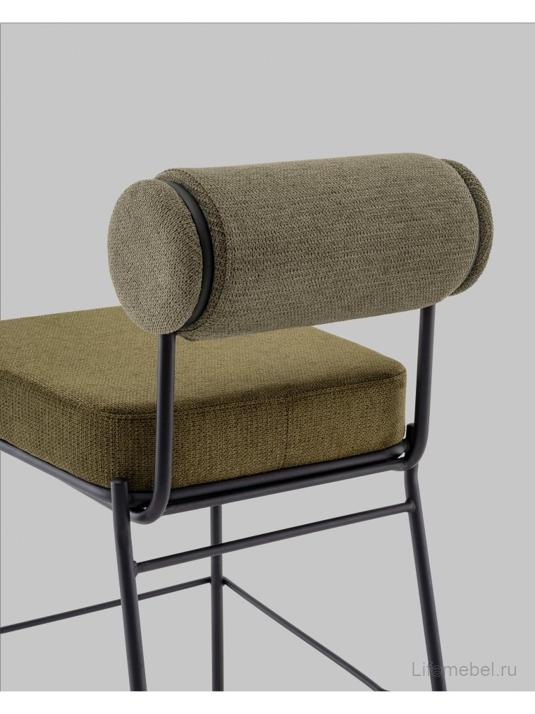 Полубарный стул Понелл зелёный