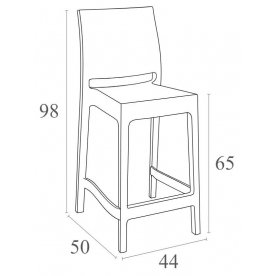 Полубарный стул 234/100-0043