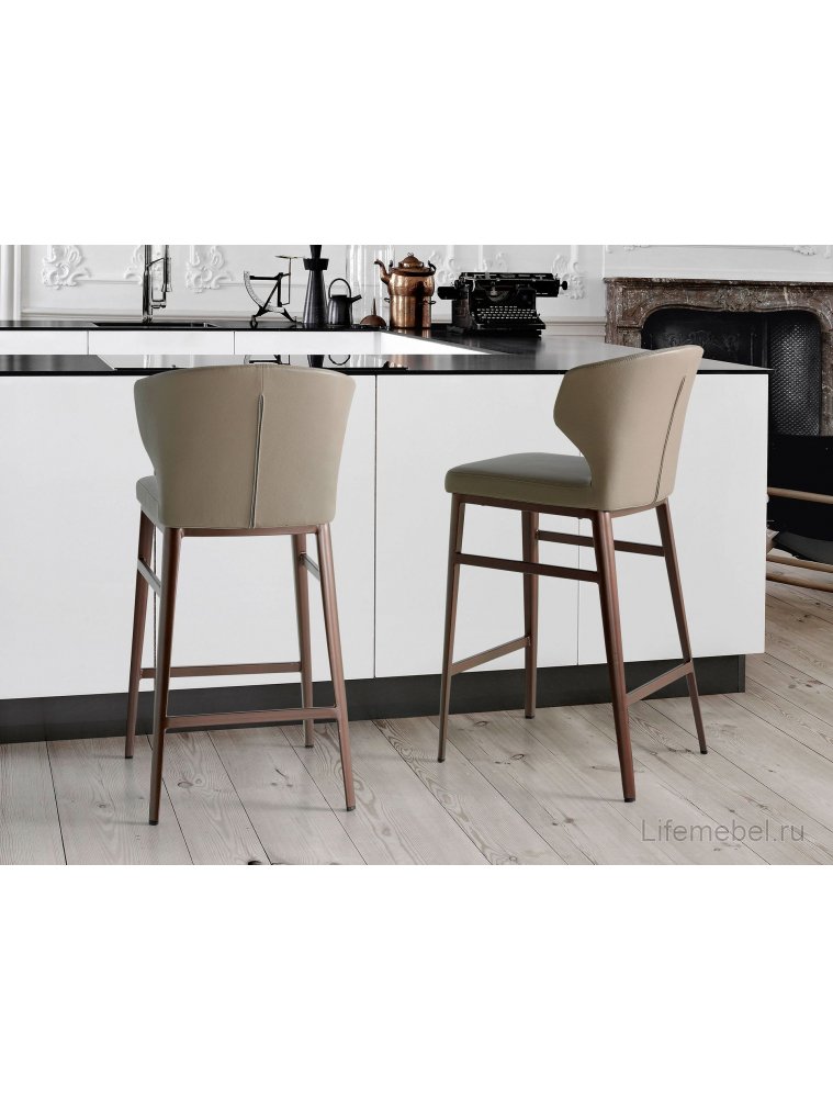 Полубарный стул A111BS-VISON/4000 бежевый