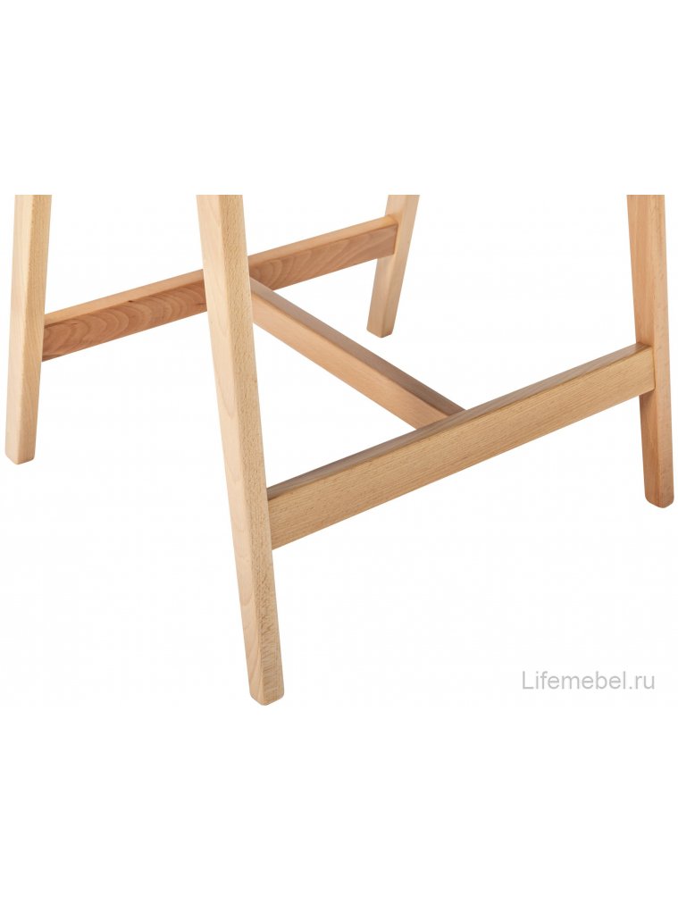 Полубарный стул Baxter beige / натуральный