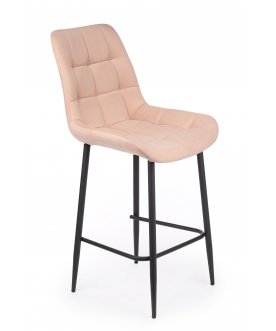 Барный стул Челси бежевый (zd 210) / черный