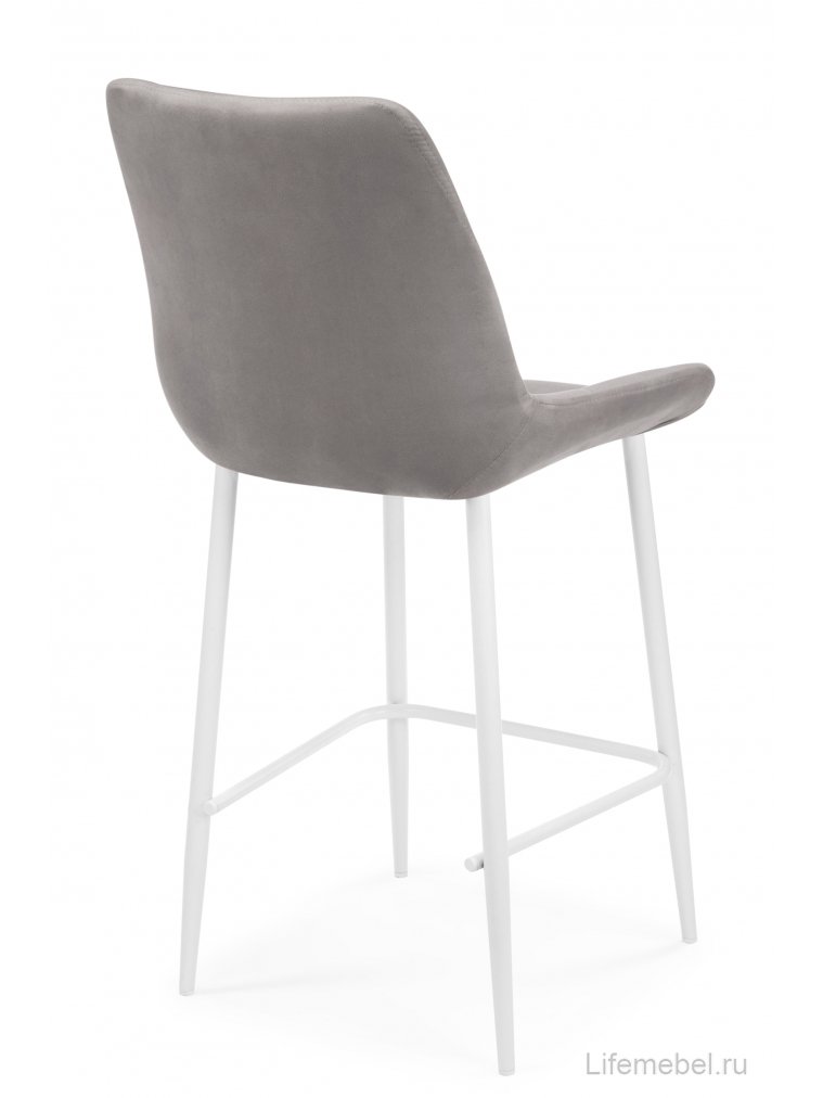 Полубарный стул Челси латте (zd 290) / белый