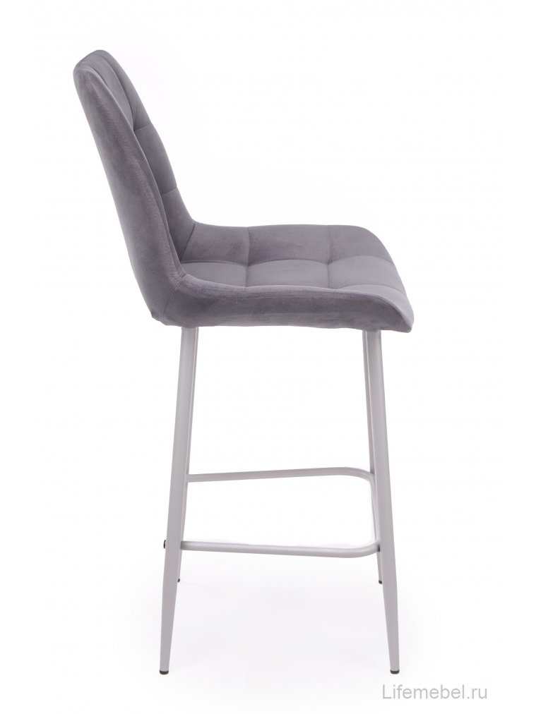 Полубарный стул Челси темно-серый (zd 995) / серый