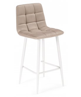 Стул барный Чилли Мини бежевый (zd 210) / белый np