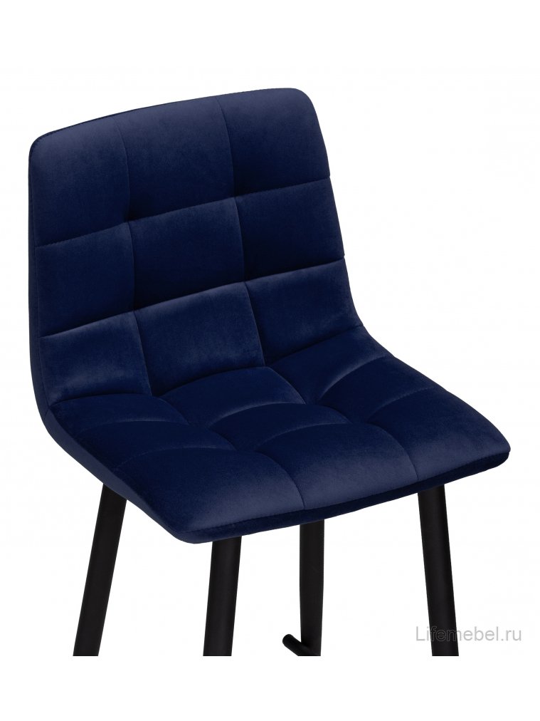 Полубарный стул Чилли Мини синий (zd 798) / черный