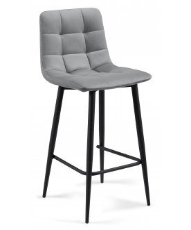 Полубарный стул Чилли Мини темно-серый (zd 995) / черный