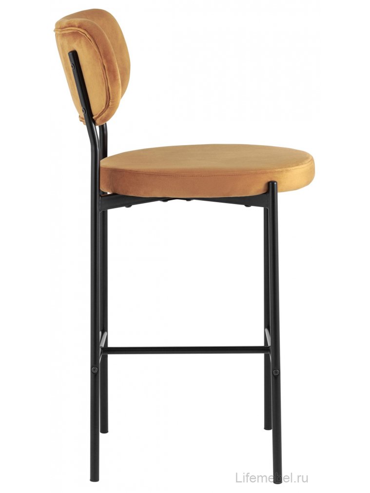 Полубарный стул Тунор терракотовый