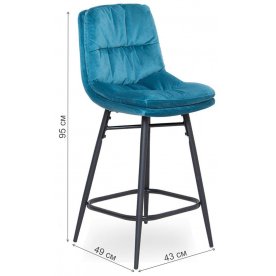 Полубарный стул D20