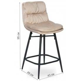 Полубарный стул D20