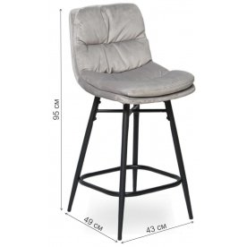 Полубарный стул D20